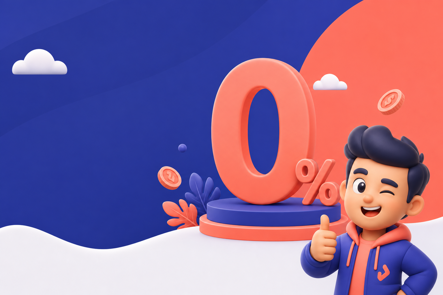 Первый займ под 0%